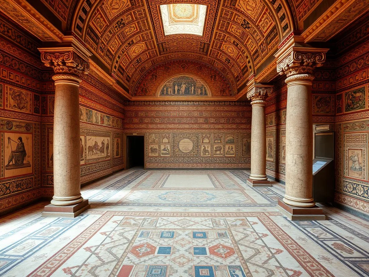 Illustration culturelle : Musée du Bardo : mosaïques et visite à Tunis