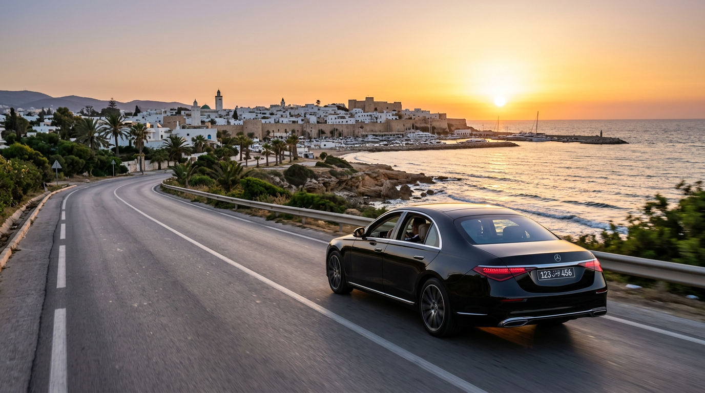 Transfert privé Tunisie prix fixe aéroports
