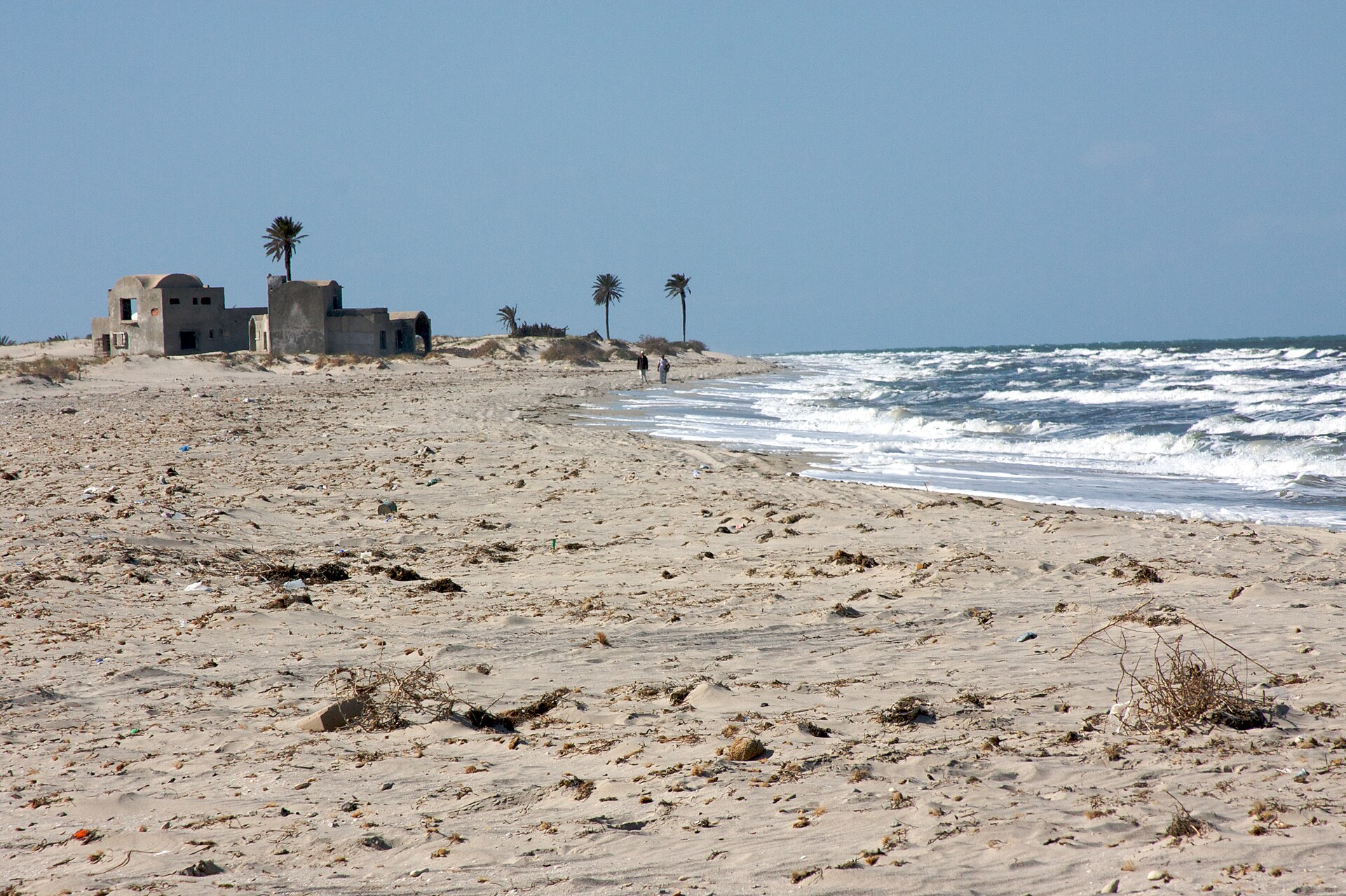 Plage de Djerba, sable fin et eau turquoise